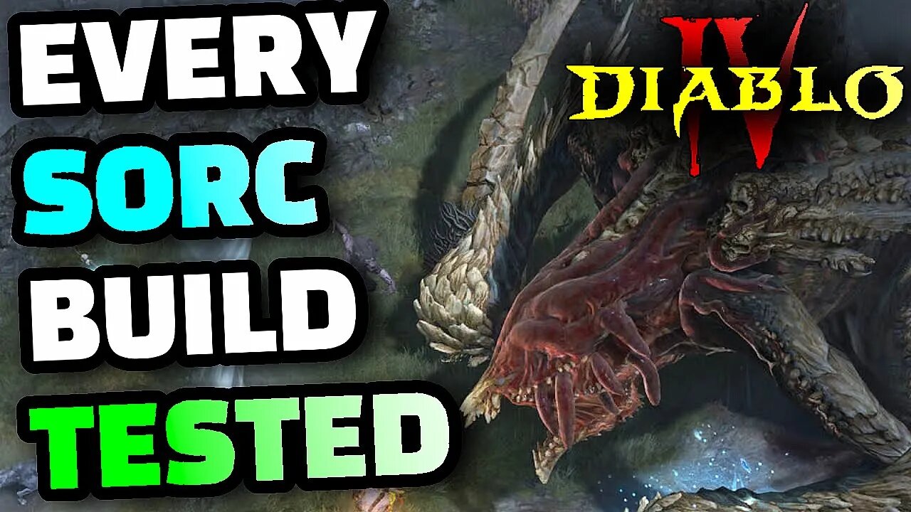 I Tested EVERY Sorceress Leveling Build in Diablo 4...