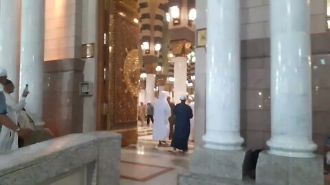 Beautiful evening in Masjid e Nabawi, Alhamdulillah