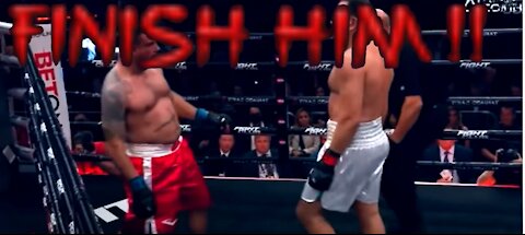 Pulev FINISHES Frank Mir Mortal Kombat style