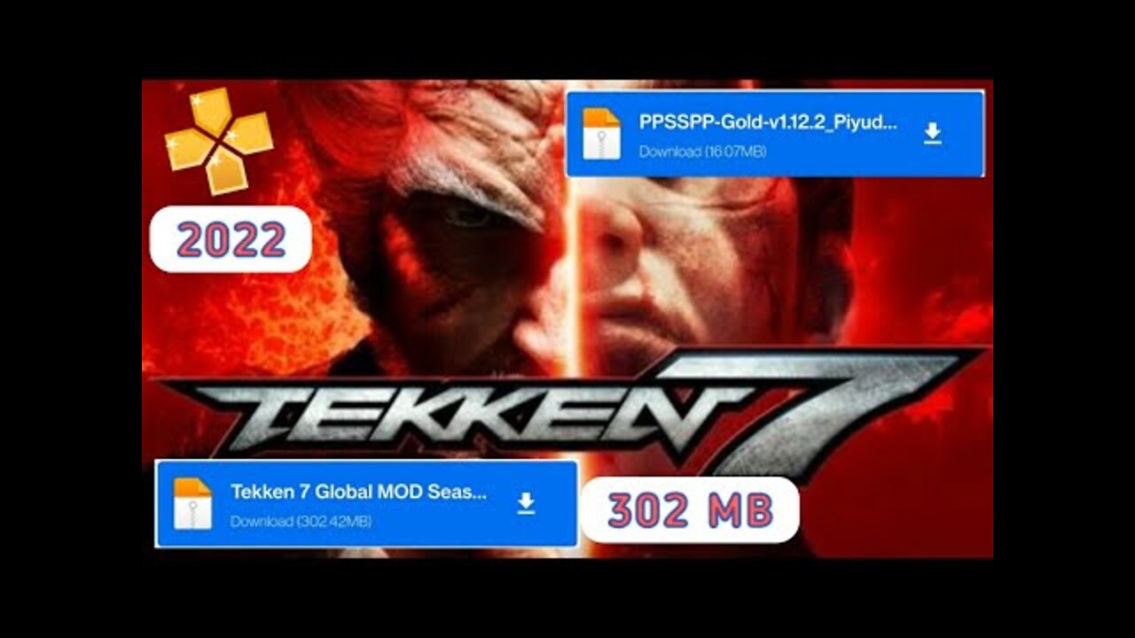 Takken 7 Ppsspp android emulator game iso