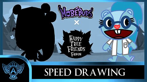 Speed Drawing: Happy Tree Friends Fanon - Darlene | Mobebuds Style