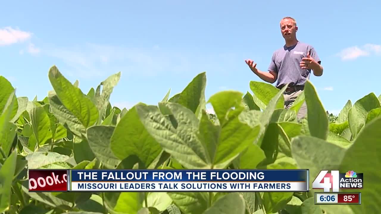 Rep. Cleaver, Gov. Parson meet with farmers to discuss relief