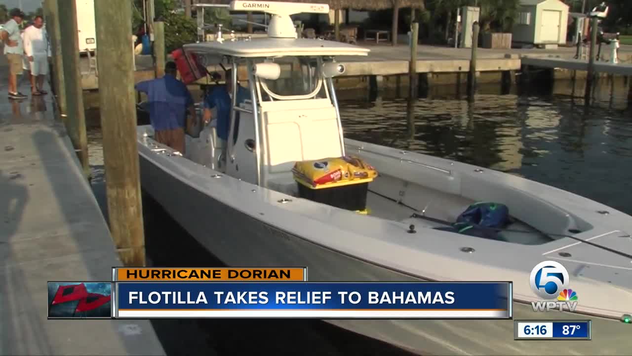 Flotilla takes relief to Bahamas