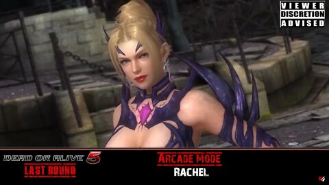 Dead or Alive 5 Last Round: Arcade Mode - Rachel