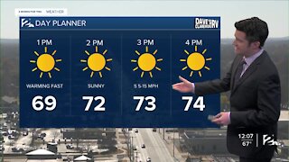 Thursday Noon Forecast