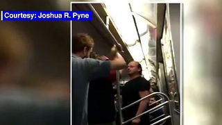 Man spews racial slurs at train passengers