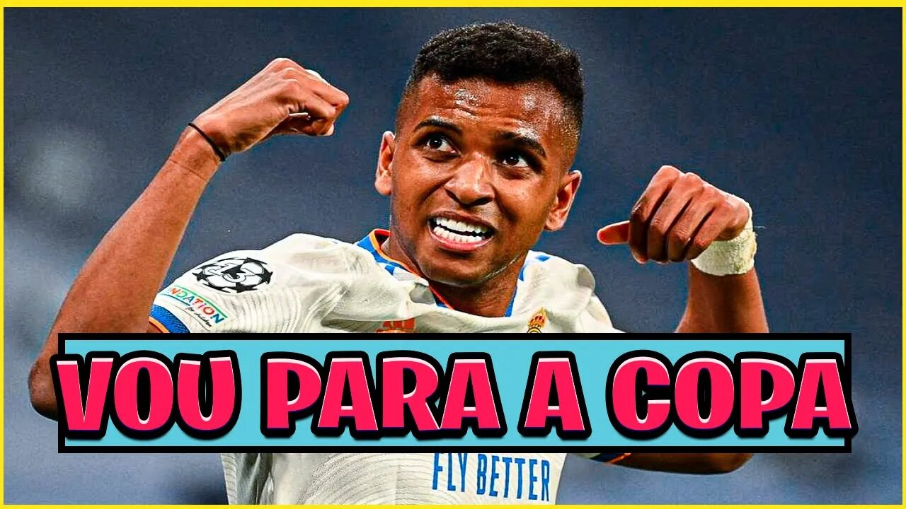 Reação do Rodrygo na Convocação de TITE Para a Copa do MUNDO