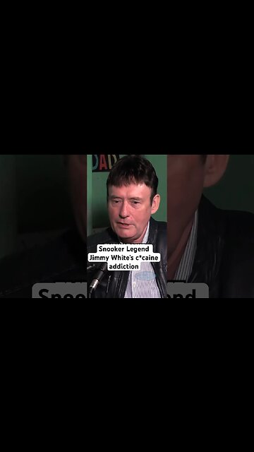Snooker Legend Jimmy White speaks on his c*caine addiction