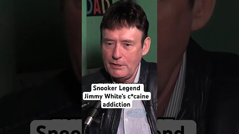 Snooker Legend Jimmy White speaks on his c*caine addiction