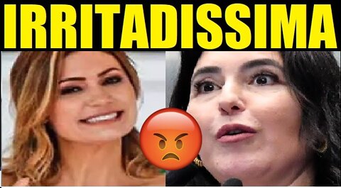 MICHELLE BOLSONARO PERSEGUIDA POR SIMONE TEBET QUE DEFENDE MULHERES 💔
