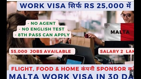 Malta kaise jaen work permit per