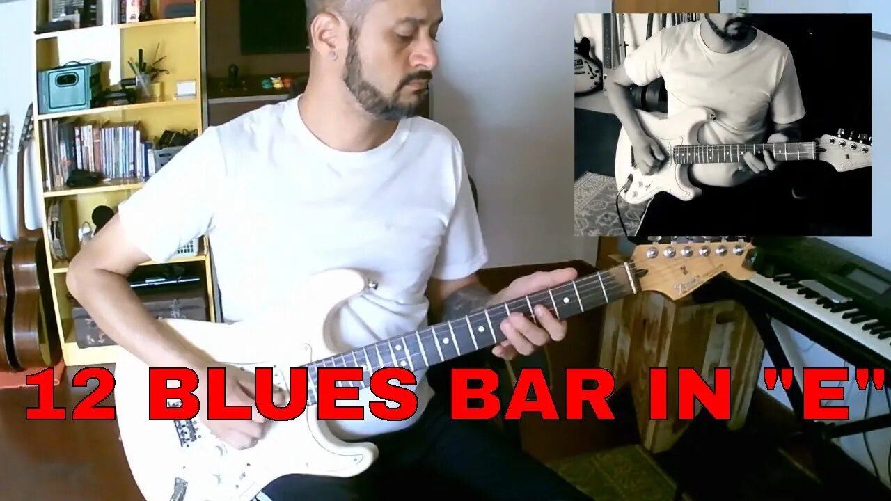 12 Bar Blues in E - Dual Cams