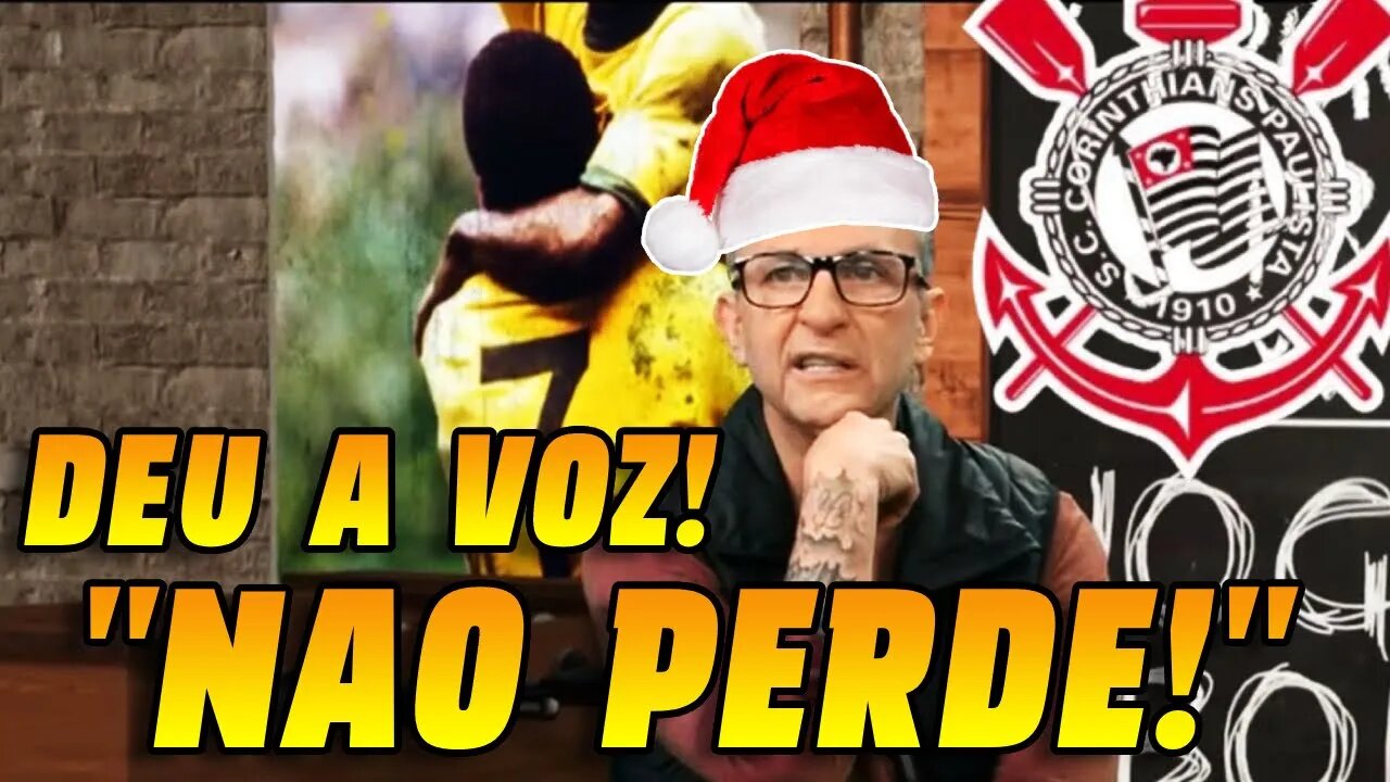 EMPOLGOU! Craque NETO fala sobre o CORINTHIANS: "NÃO PERDE PRA NINGUÉM!"