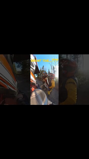 What the...???🤔 #wierd #stunt #dirtbike