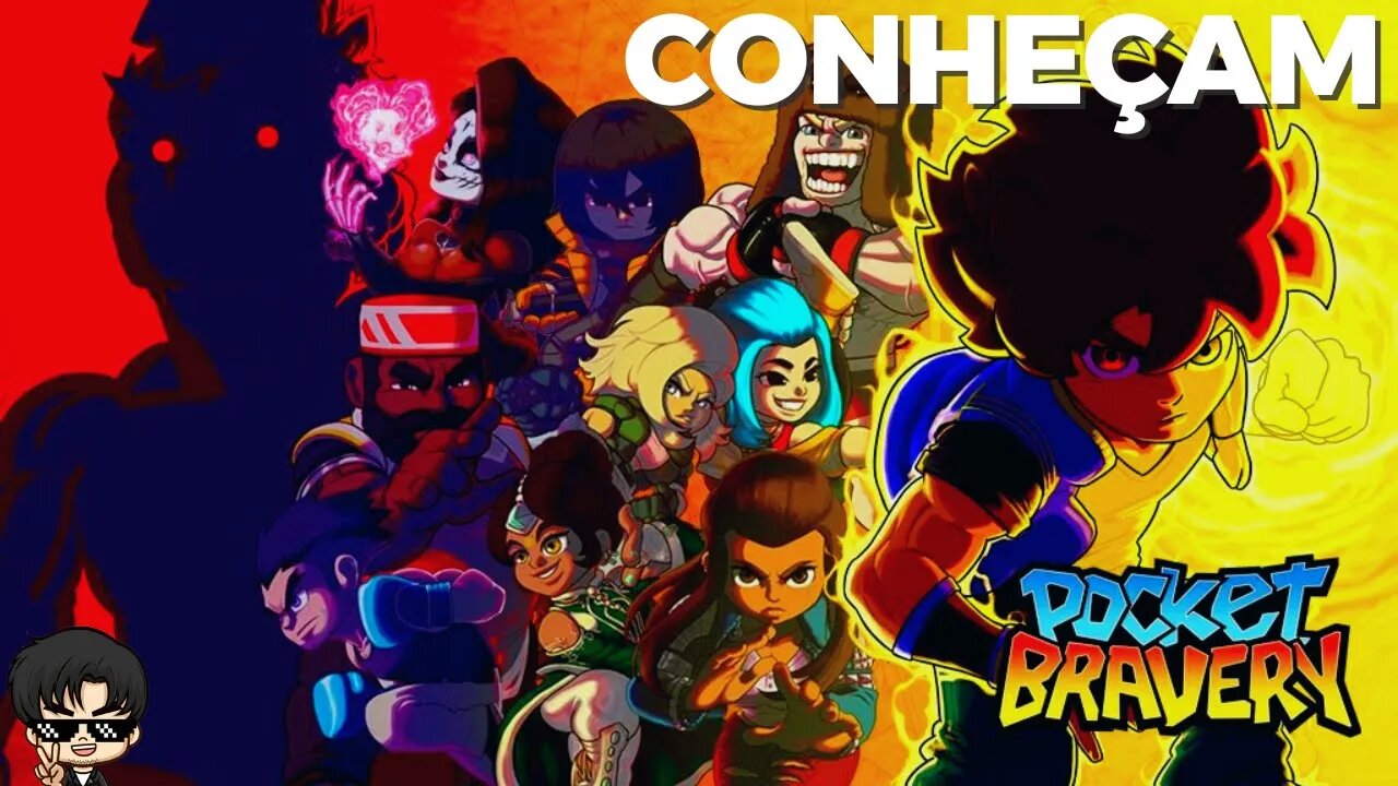 Conheçam o Pocket bravery - Super jogo Brasileiro de luta em pixel art