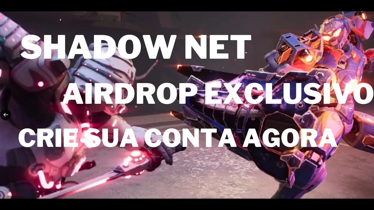 AIRDROP SHADOW WAR (NET) PROJETO COM HYPE NA GRINGA! ATUALIZAÇÃO DE AIRDROPS PRA NÃO ESQUECER