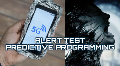 THE GOVERNMENTS ALERT TEST : ZOMBIES WALK AMONGST US