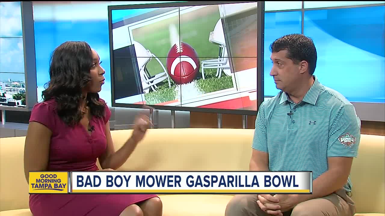 USF playing in Bad Boy Mower Gasparilla Bowl