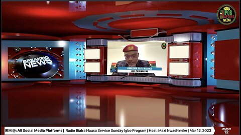 Radio Biafra Hausa Service Sunday Igbo Program | Host: Mazi Nwachineke | Mar 12, 2023