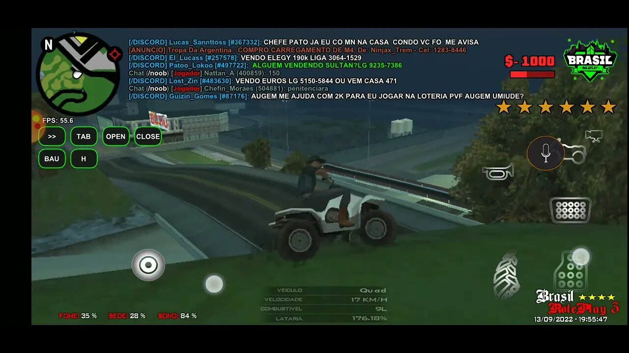 gameplay de gta brp
