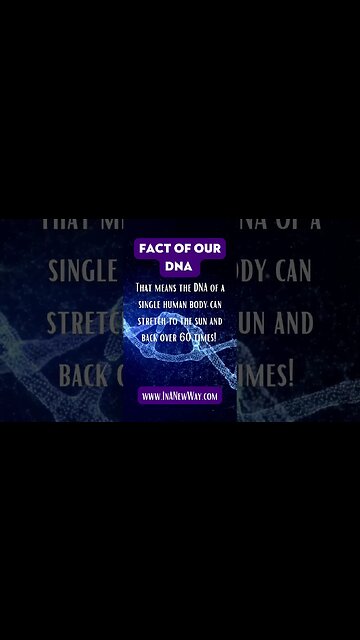 DNA is more complex than we often realize. It shows what a miracle life truly is! #dna #inanewway