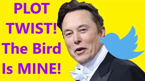 Elon Musk Moves Forward BUYING Twitter!