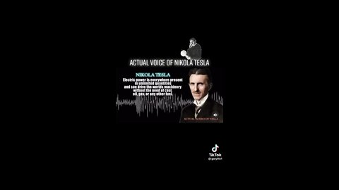 Voice Of Nikola Tesla
