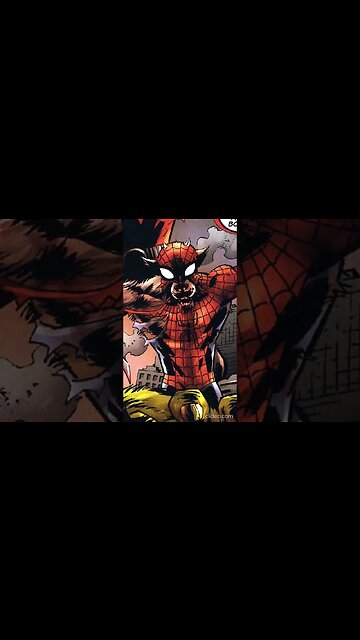 Spider-Man Es Un Hombre Lobo Zombie #spiderverse Tierra-7085