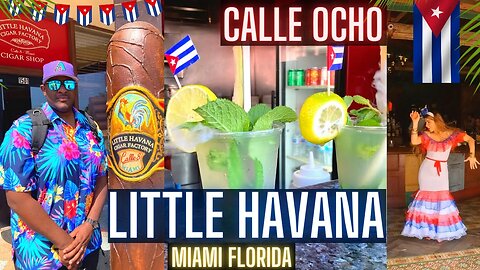 Little Havana Calle Ocho Walking Tour | Miami Florida Neighborhoods Part 1 of 2