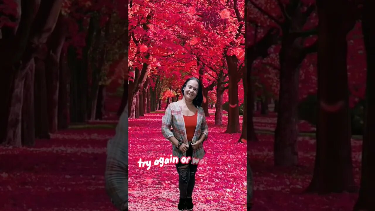 Try again and walk away