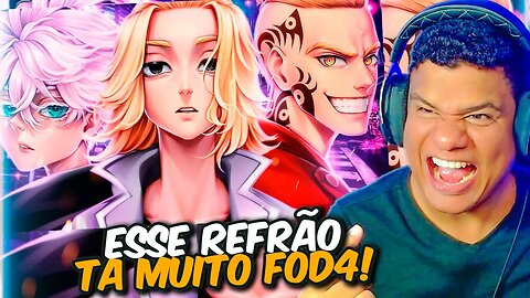 REAGINDO a 3 Divindades | Mikey, Senju e South | AniRap | React Anime Pro