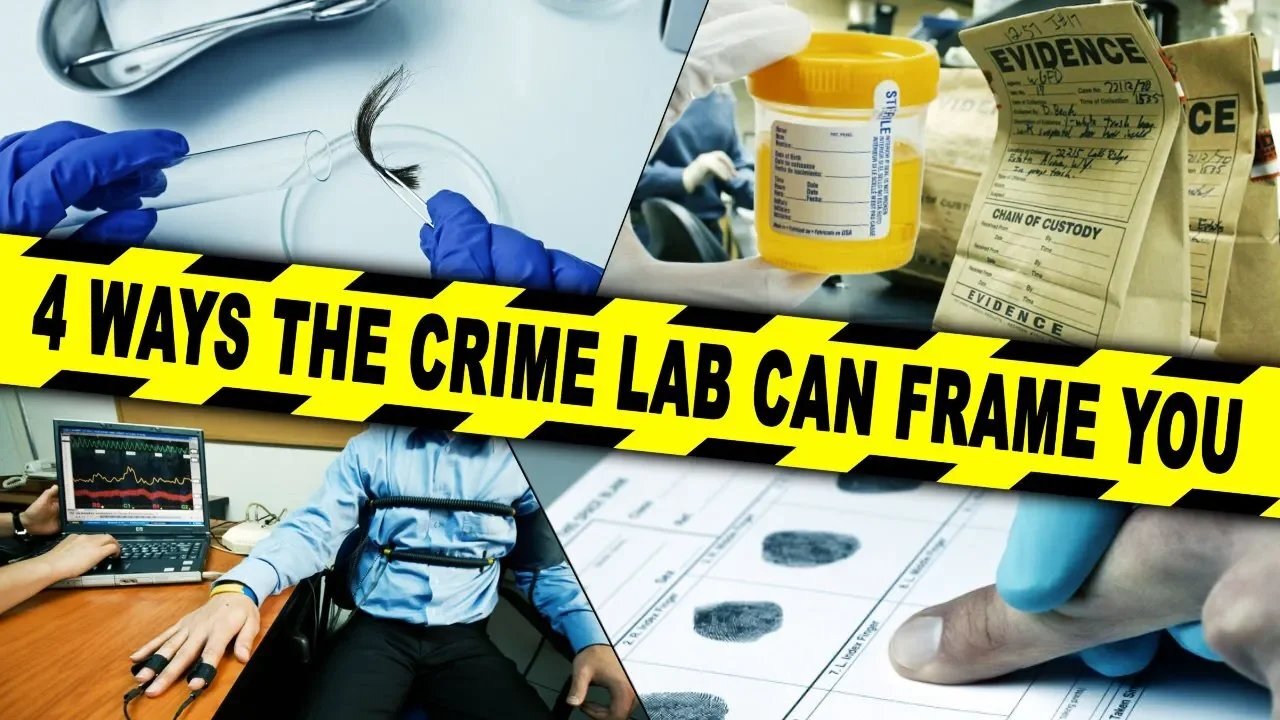 4 Ways the Crime Lab Can Frame You