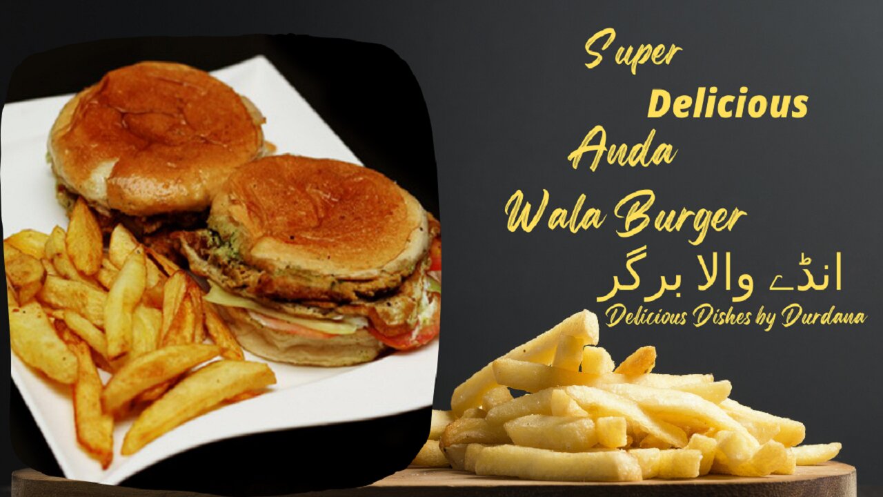 Anda wala Burger { Egg Burger}