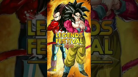 Legends Festival começou no Dragon Ball Legends! #legendsFestival #dblegends #shorts