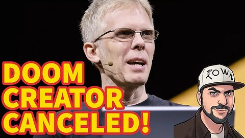 WOKE Journalist Tries To Cancel DOOM Creator For Attending "Non-Woke" Sci-Fi Convention!