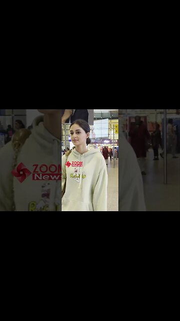 Ananya Pandey Spotted At Airport 📸✈️ #shorts