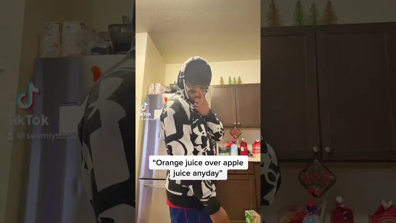 When someone say they like this juice over this one… seemlytuber tiktok ban reaction funny