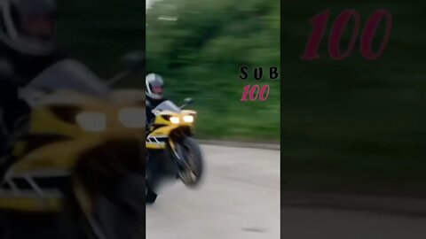 R1 BIG BANG WHEELIE