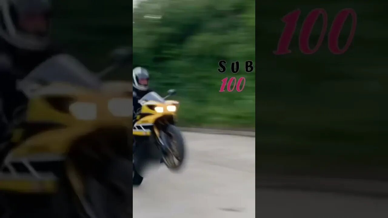 R1 BIG BANG WHEELIE