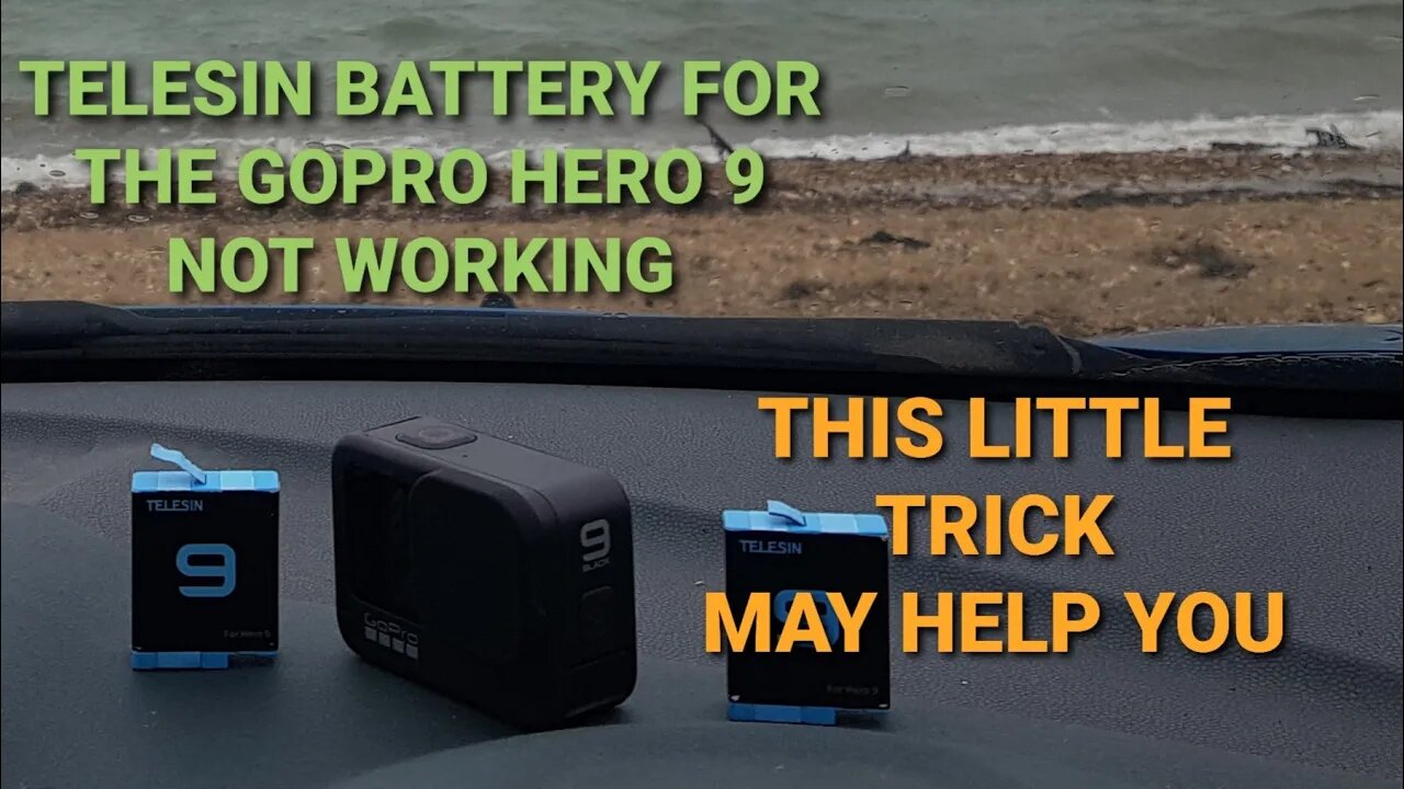 Telesin for the GoPro hero 9 battery not working. This trick may help you