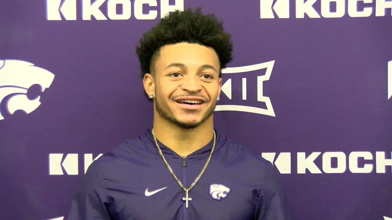 Kansas State Football | Deuce Vaughn Postgame Interview | K-State 31, Southern Illinois 23
