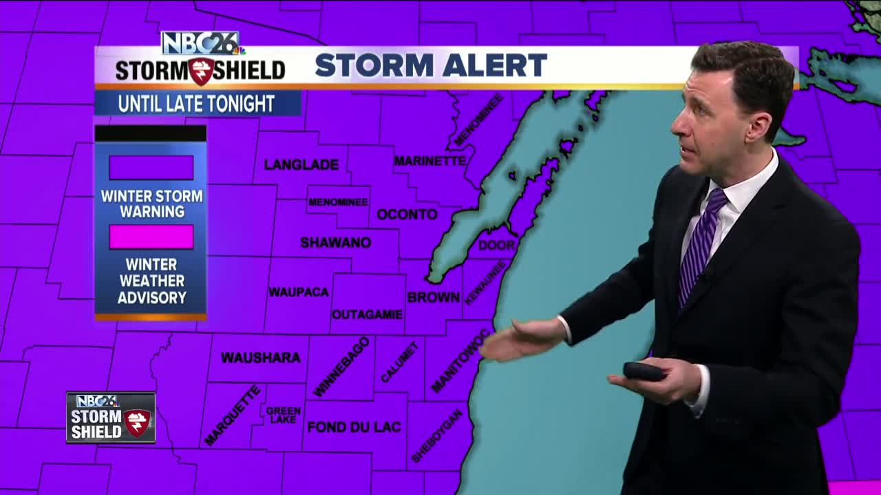 Michael Fish's NBC26 Winter Storm forecast