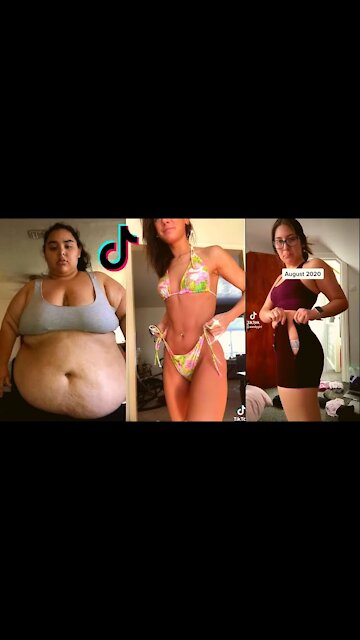 Amazing TikTok Weight Loss Transformation Story