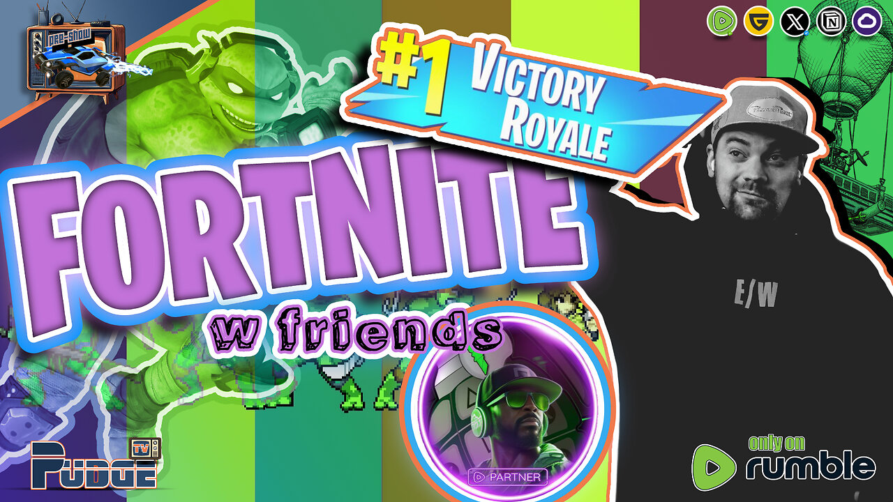 🟣 Fortnite w Friends | Rocket League pre-show | Need That Victory Crown