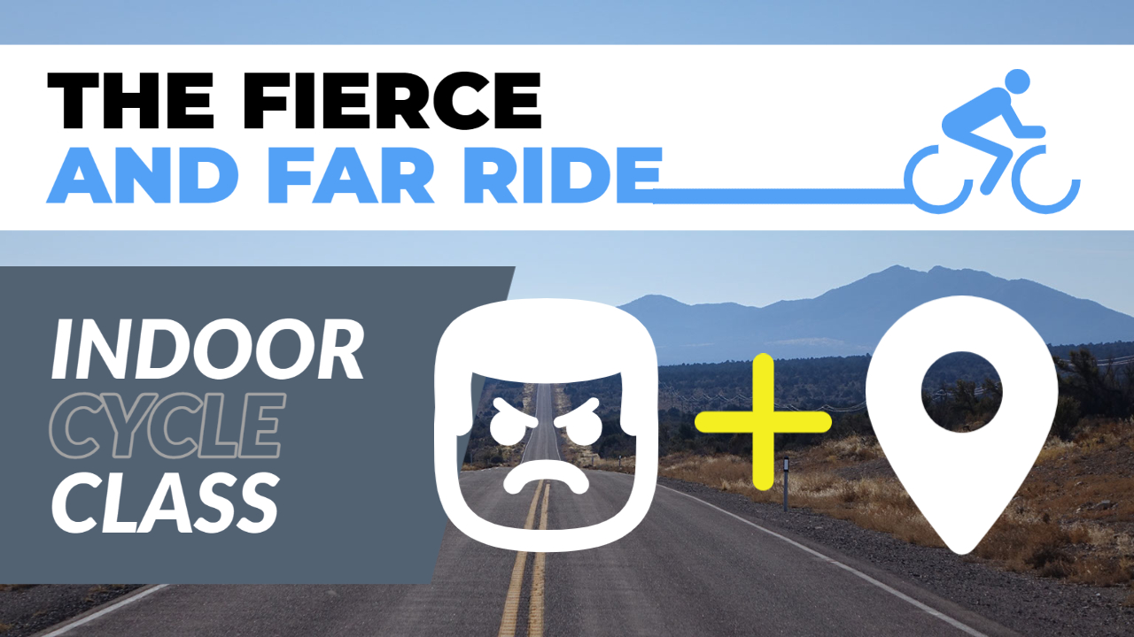 The Fierce and Far Indoor Cycle Class