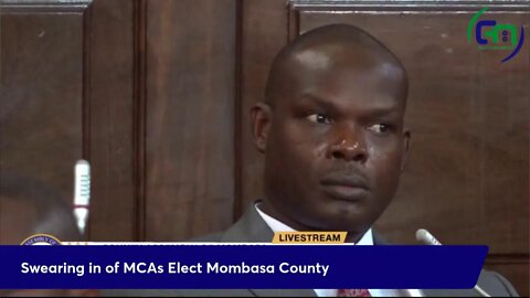 LIVE!!! Mombasa MCA's Sworn in and Elect Speaker and Deputy Speaker