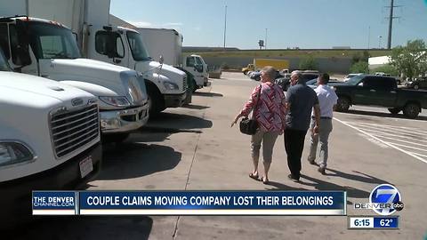 Denver Air Force veteran couple confronts moving company a second time about missing pods