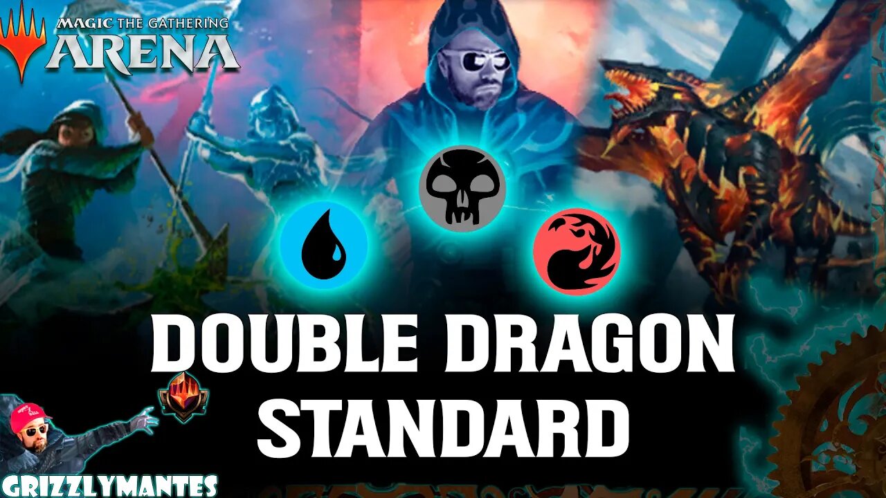 🔴🔵⚫DOUBLE🐉🐉DRAGON⚫🔵🔴|| March of the Machine ||[MTG Arena] Bo1 Grixis HellRaiser Dragon Standard Deck