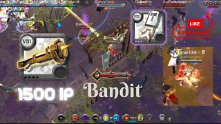 Fort Sterling vs Lymhurst Bridgewatch| Bandit ZvZ | Albion Online | Redzone