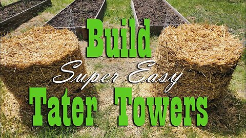 Building Simple & Easy Potato Towers ~ Grow Your Food!!